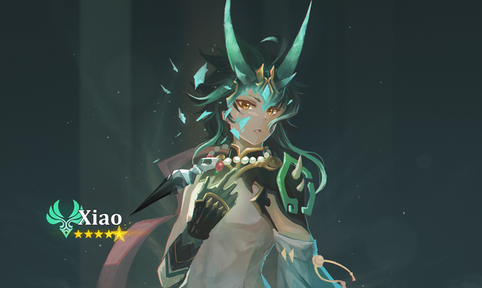 Xiao from Genshin Impact 4K