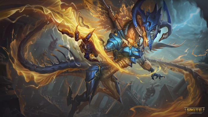 Tiamat from Smite 4K