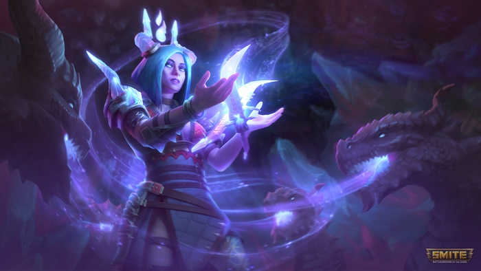 Dragon’s Dagger Pele from Smite