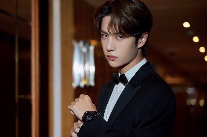 Wang Yibo in a tuxedo