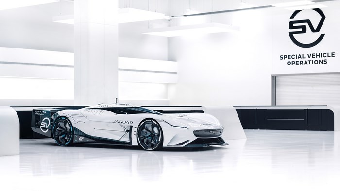 Jaguar Vision Gran Turismo SV Concept Car