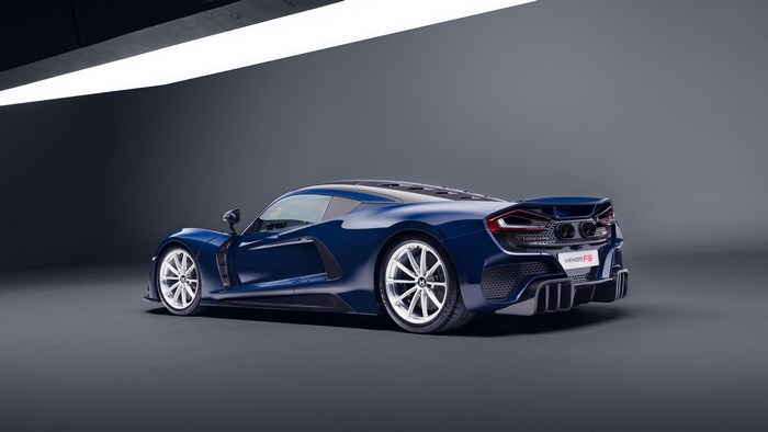 2021 Hennessey Venom F5 Blue Coupe