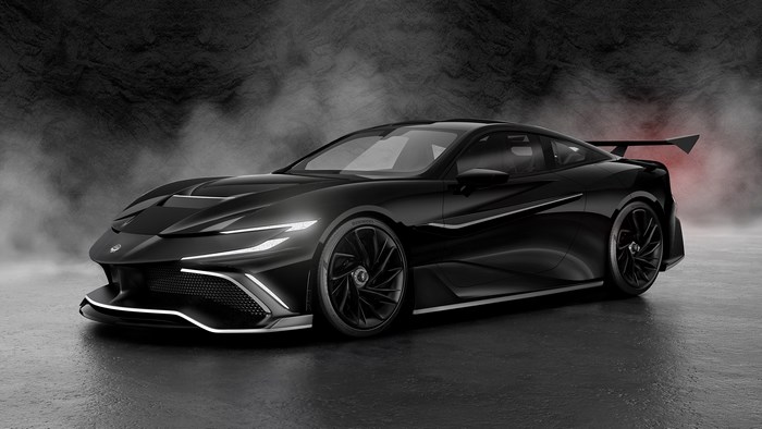 2021 Naran Hyper Coupe Black Supercar