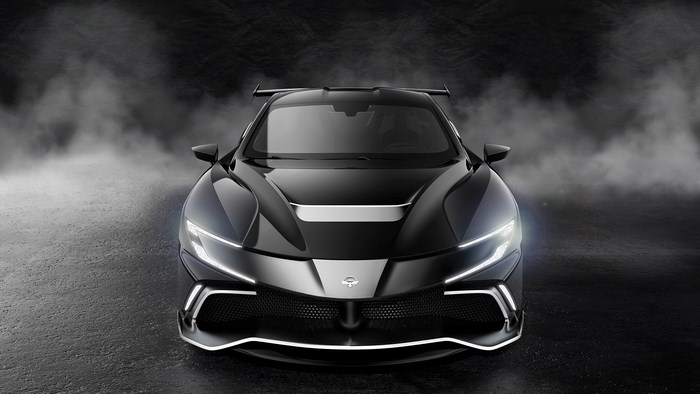 2021 Naran Hyper Coupe Black Sport Car