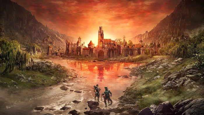 The Elder Scrolls Online Castle Landscape