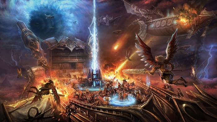 MU Legend HD battle scene