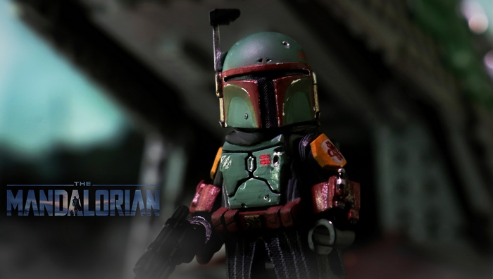 Boba Fett from The Mandalorian LEGO figure