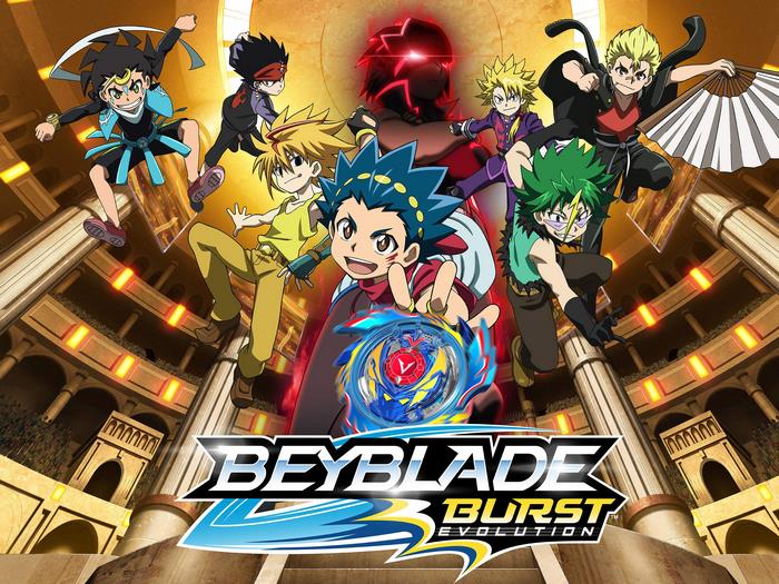 Beyblade Burst Evolution Characters Action