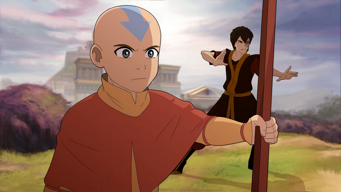 Aang and Zuko from Avatar: The Last Airbender