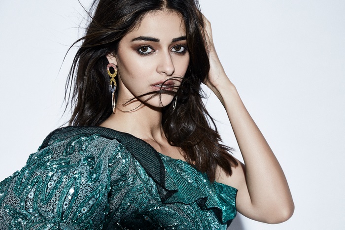 Ananya Pandey in Elegant Green Outfit