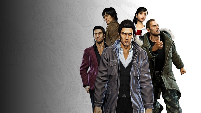 Yakuza 5 HD characters