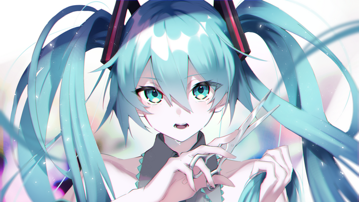 Hatsune Miku with Scissors