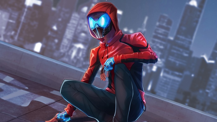 Miles Morales from Marvel Comics 4K
