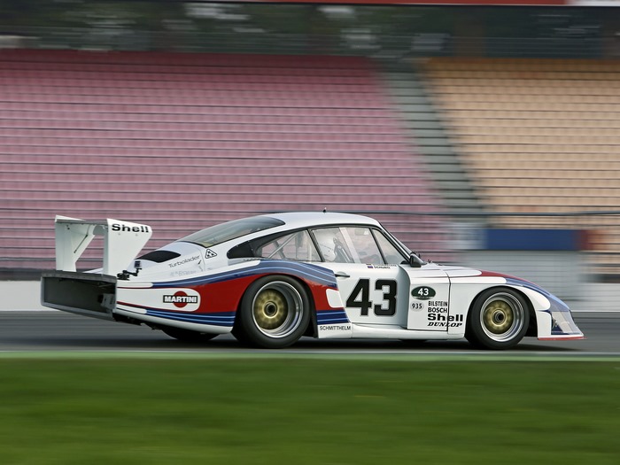 Porsche 935/78 Moby Dick race car with number 43