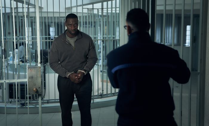Omar Sy as Lupin in prison