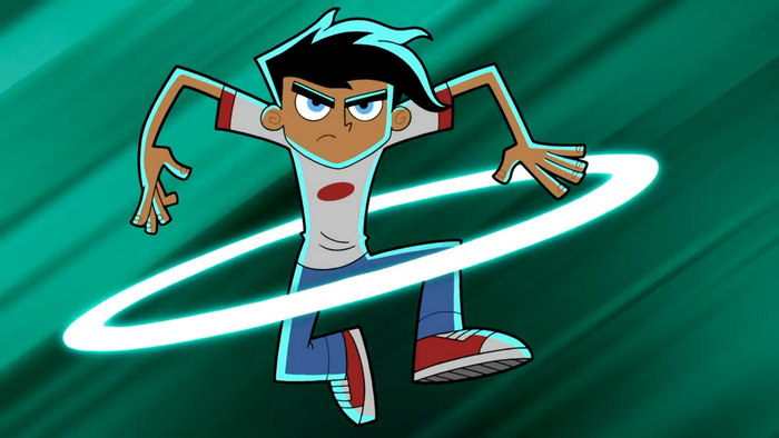 Danny Phantom in action