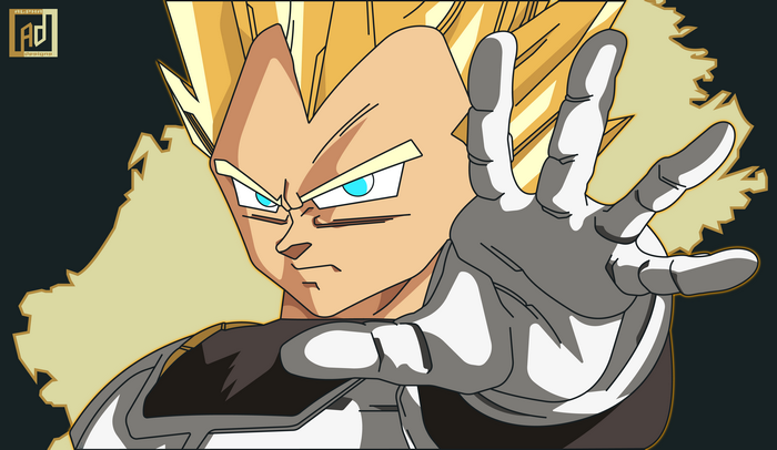Prince Vegeta from Dragon Ball Z
