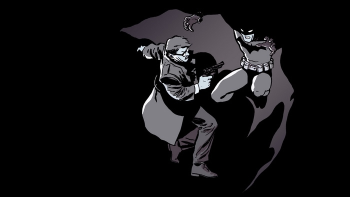 Batman Year One James Gordon and Batman
