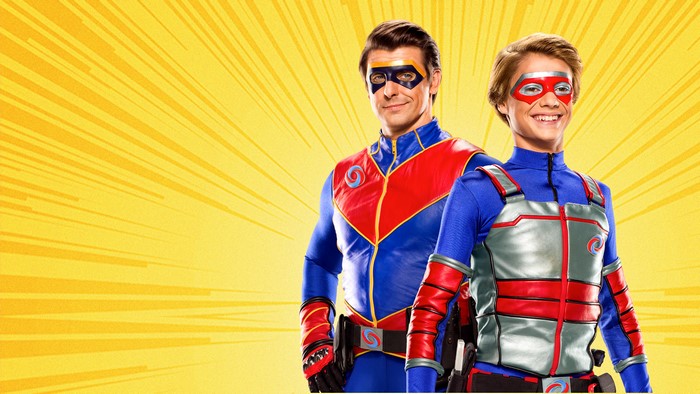 Henry Danger Heroes in Colorful Suits