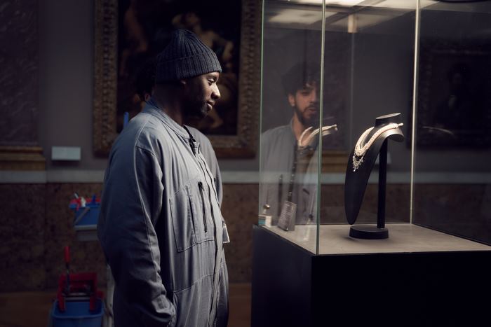 Lupin 4K: Omar Sy in Museum