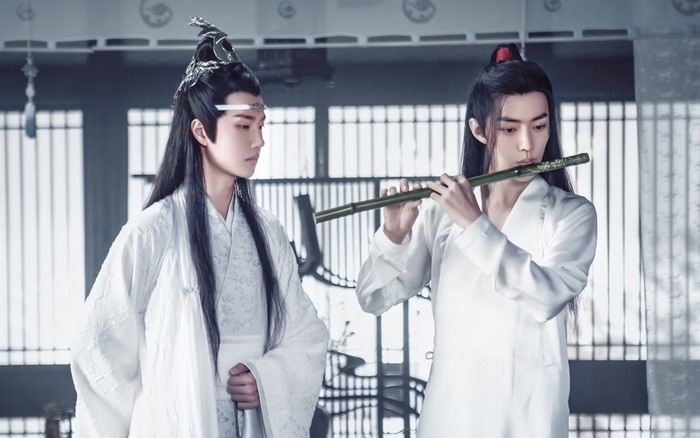 Wei Wuxian and Lan Wangji from The Untamed