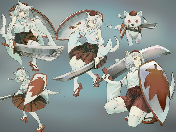 Momiji Inubashiri from Touhou