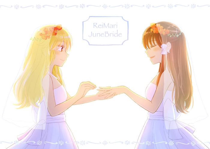 Reimu Hakurei and Marisa Kirisame from Touhou