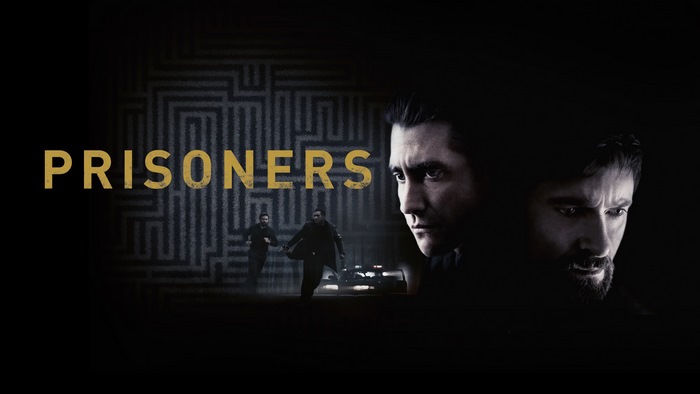 Prisoners movie poster with Jake Gyllenhaal and Hugh Jackman