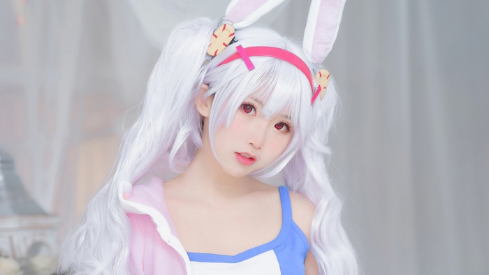 Laffey from Azur Lane with Bunny Ears 4K