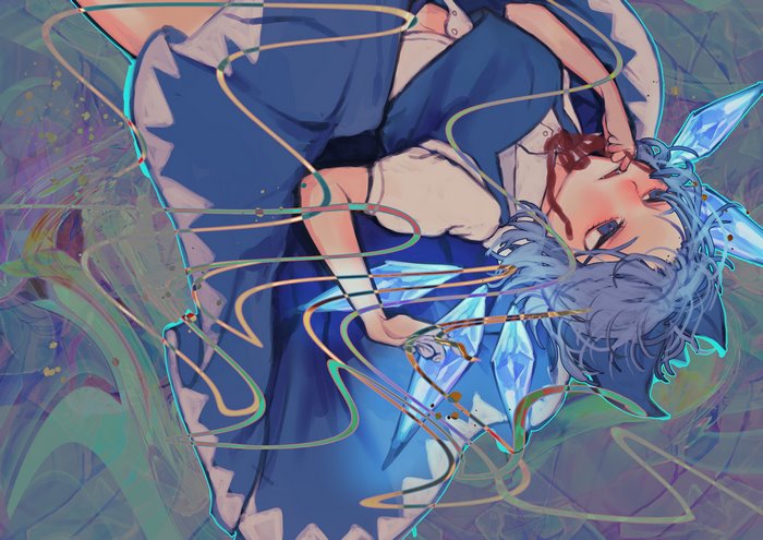 Cirno from Touhou 4K