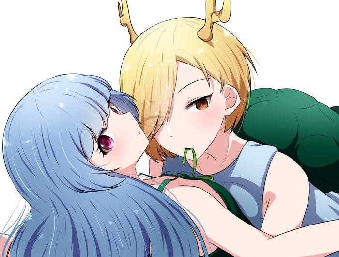 Kicchou Yachie and Haniyasushin Keiki from Touhou