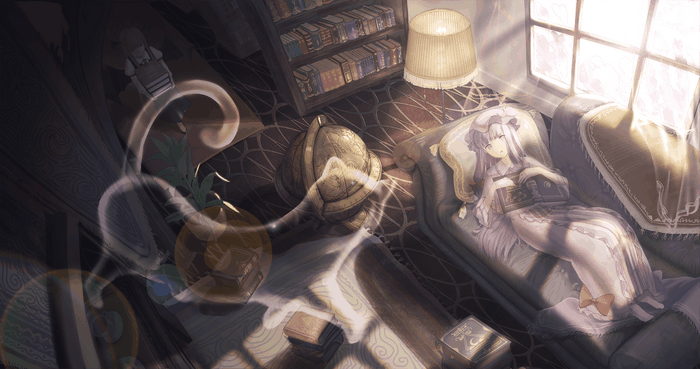 Patchouli Knowledge from Touhou 4K