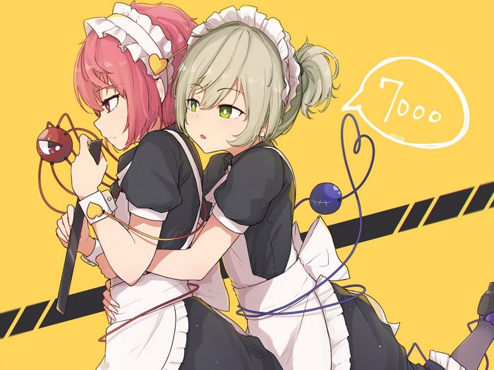 Satori and Koishi Komeiji from Touhou