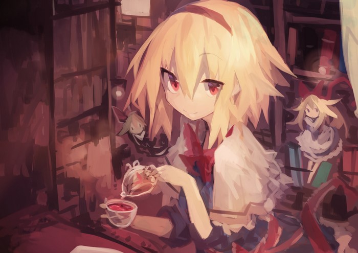 Alice Margatroid from Touhou with Shanghai Dolls
