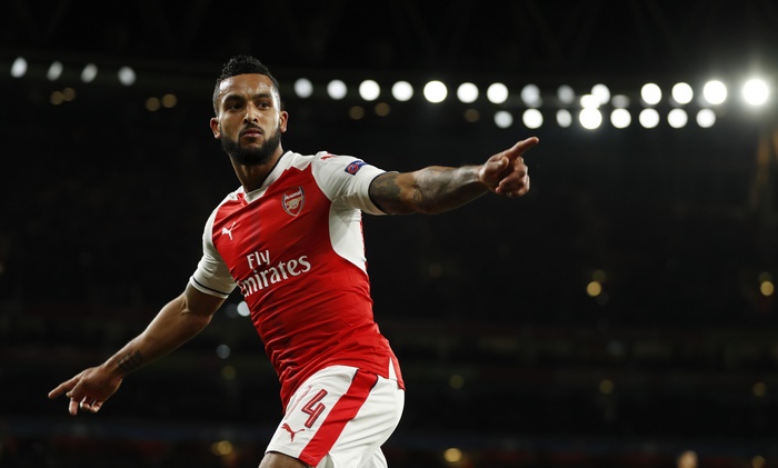 Theo Walcott Arsenal Soccer 4K
