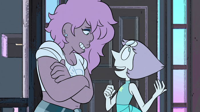 Mystery Girl and Pearl from Steven Universe