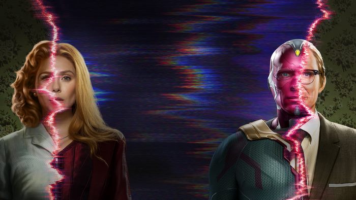 Scarlet Witch and Vision from WandaVision
