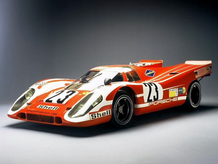 Porsche 917 race car with number 23