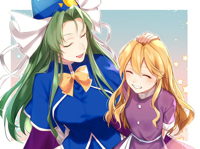 Mima and Marisa Kirisame from Touhou
