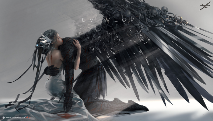 GhostBlade by WLOP