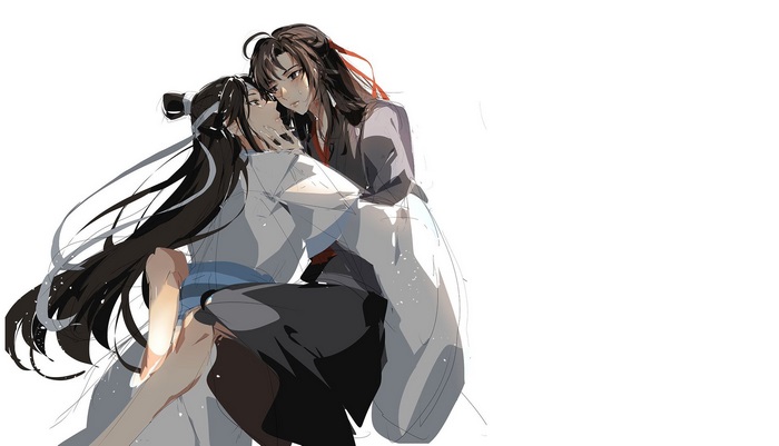 Lan Wangji and Wei Wuxian from Mo Dao Zu Shi