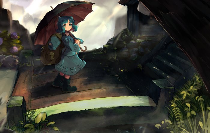 Nitori Kawashiro from Touhou 4K