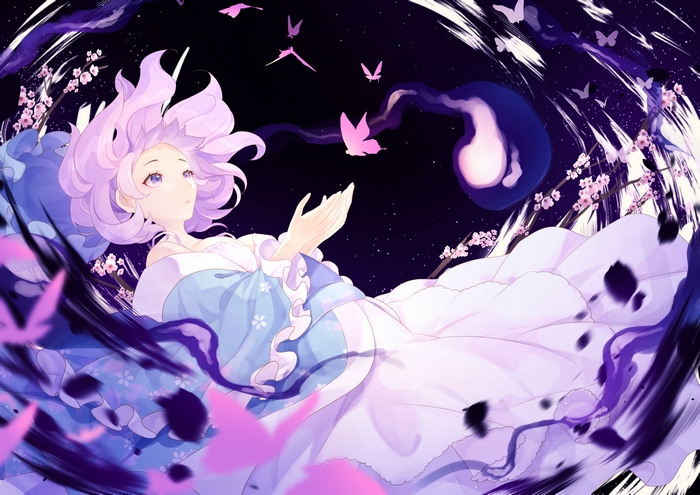 Yuyuko Saigyouji from Touhou