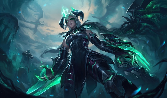 Shyvana from League of Legends 4K