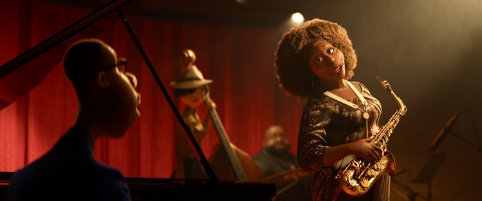 Joe Gardner and Dorothea Williams perform jazz music