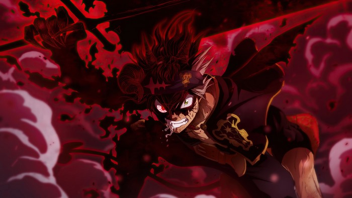 Asta from Black Clover in Demon Form