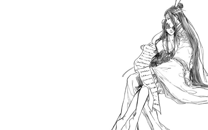Lan Wangji and Wei Wuxian from Mo Dao Zu Shi