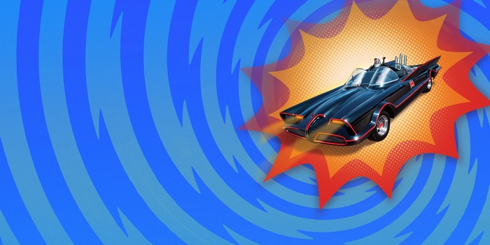 Batmobile from Batman: Return Of The Caped Crusaders 4K