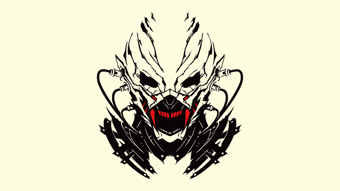 Code Vein mask illustration