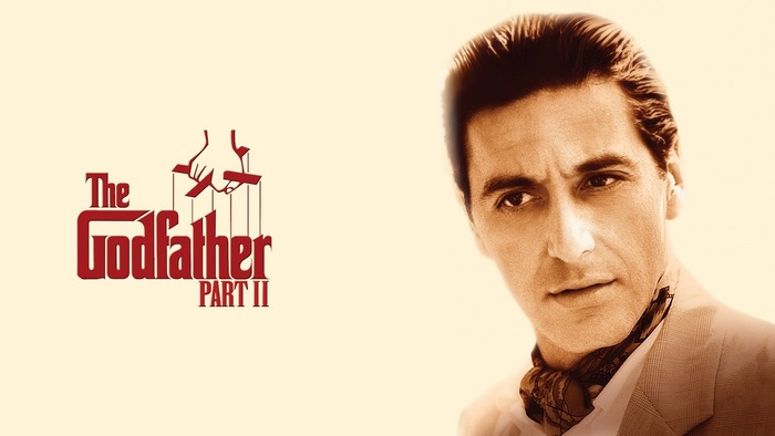 The Godfather Part II movie poster with Al Pacino